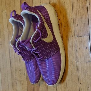 Nike Roshe sneakers in purple.  Women's size 9.5